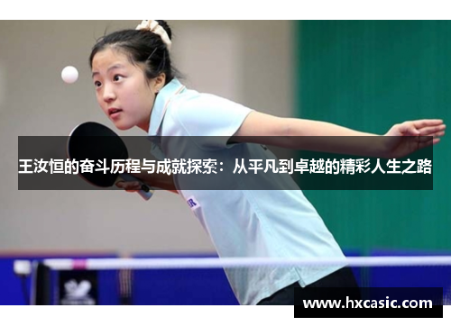 王汝恒的奋斗历程与成就探索：从平凡到卓越的精彩人生之路